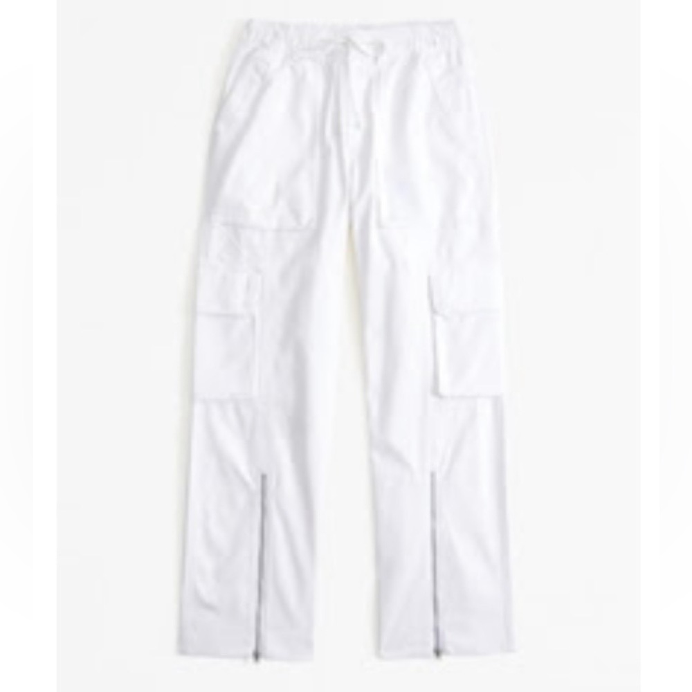 Abercrombie women’s wide leg pull on cargo pants